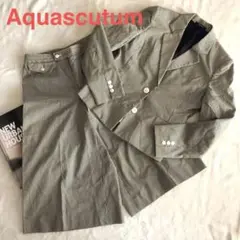 Aquascutum 美品 スーツ セットアップ ストライプ オフィス 10