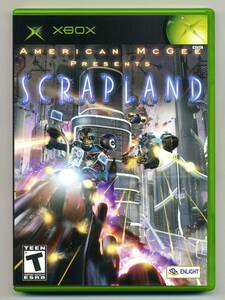 2点落札送料無料 中古 北米版 日本版本体で起動 SCRAPLAND スクラップランド デザイナーに「アリス イン ナイトメア」製作陣を採用！