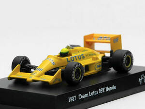 1/64 京商 ロータス 99T HONDA #12 F1 GP 1987 CVS#57 AyrtonSenna