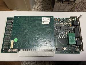 Macintosh Nubus CARD★CANON SV DIGITIZER+SV Recording Module★稼働品？