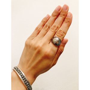 超希少!VINTAGE 1960’s AGRICULTURAL COLLEGE SCHOOL RING STERLING SILVER USAビンテージシルバーカレッジスクールリング