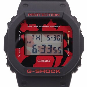 【美品】カシオ G-SHOCK NISHIKIGOI 錦鯉 クォーツ メンズ 腕時計 DW-5600JK-1JR【いおき質店】