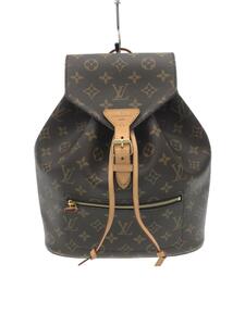 LOUIS VUITTON◆リュック[仕入]/-/BRW/総柄/M43431//