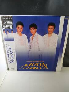 R6408　LD・レーザーディスク　少年隊 MOON　Playzone