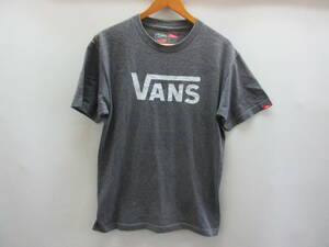 VANS Tシャツ チャコール M