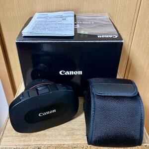 《美品》Canon RF5.2mm F2.8 L DUAL FISHEYE 元箱、前後キャップ、レンチ、ケース、説明書付き VR180用レンズ