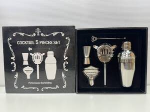 新品！！ ヴィレッジヴァンガード COCKTAIL 5 PIECES SET カクテルシェーカー5点セット ZM674