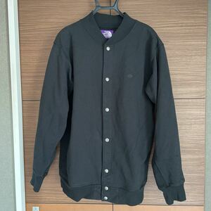 【最後 程度良 Sサイズ ブラック】ノースフェイス パープルレーベル マウンテン スナップ カーディガン　North Face purple label nanamica