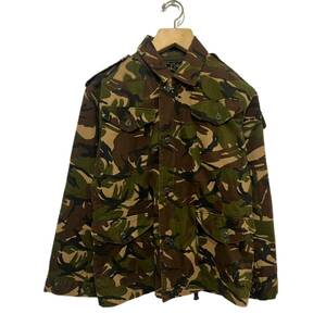 【 CALEE 】 美品 パラフィン 加工 Camo Fatigue Jacket カモ ファティーグ ジャケット 柄 M キャリー ミリタリー military