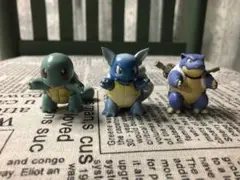 ポケモン フィギュア 3体セット ゼニガメ カメール カメックス