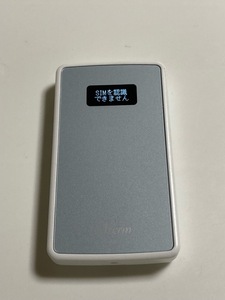 SIMフリー Aterm MP01LN PA-MP01LN [メタリックブルー] モバイルルーター ☆nano-SIM☆【送料無料】 ポスト投函 A6005