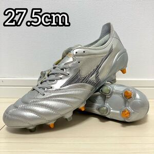 ★選手支給品★ MIZUNO ミズノ モレリアネオ3ジャパン 27.5cm DNAパック シルバー 銀 / サッカースパイク MORELIA NEO Ⅲ JAPAN