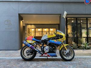 スズキGS1200SS ハーベーカラー　フルカスタム元TOTレーサー公道走行可能車両　ガレージ保管　車検令和6年12月22日まで　自賠責　代理出品