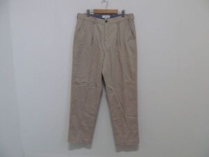 (59964)B:MING　by BEAMS　ビームス　メンズ　コットン100％　パンツ　ベージュ系　L　USED