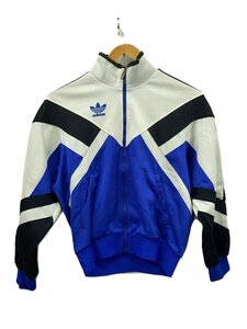 adidas◆ジャージ/S/ポリエステル/BLU