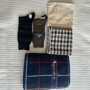 Aquascutum バスタオル　フェイスタオル　ハンドタオル　靴下セット