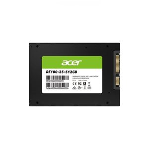 【中古】エイサー Acer RE100-25-512GB 3D NAND SATA 2.5インチSSD 金属筐体 最大読み取り速度560MB/s最大