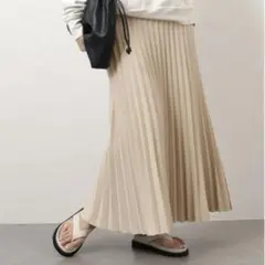 ドゥーズィエムクラス beauty pleated プリーツスカート ニット S