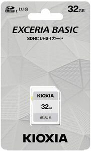 メール便発送 KIOXIA キオクシア SDHCメモリーカード 32GB KCA-SD032GS