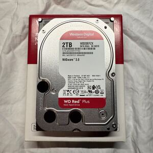 WD Red Plus / WD20EFZX【使用時間: 2932時間】2021年製 2TB HDD 3.5インチ