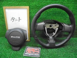 9ER4556EA5 ) ダイハツ タント カスタムRS L375S ターボ 純正 MOMOステアリング/インフレーターは取り外しております