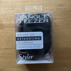 TANGLE TEEZER COMPACT Styler スターブラック　新品