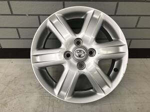 トヨタ iQ 純正 アルミホイール 15X5J 5J-15 4穴 PCD100 ＋45 ハブ径54 単品1本 【CO00076】