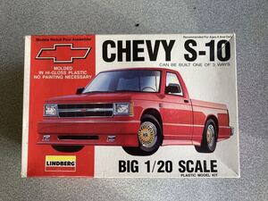 リンドバーグCHEVY S-10 LINDBERG BIG 1/20 プラモデルシボレートラック