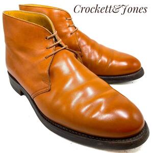 ☆即決・送料無料☆CROCKETT&JONES クロケット&ジョーンズ COTSWOLD 茶 ブラウン26cm 革靴 ブーツ カジュアル ドレス 本革 本皮 メンズ