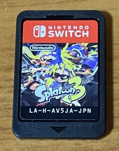 KB1819 任天堂 ゲームソフト ニンテンドースイッチ専用ソフト スプラトゥーン3 Nintendo 中古