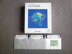 PC98 1-2-3Card R1J R2J / DATT JAPAN 