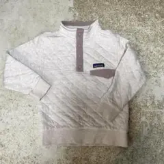 patagonia キッズ トレーナー S 薄ピンク