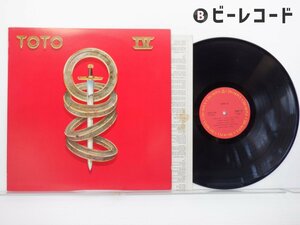 TOTO「Toto Ⅳ」LP（12インチ）/CBS/SONY(20AP 2280)/洋楽ロック