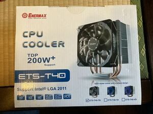 【新品】CPU クーラー＆FAN　ETS-T40-TB