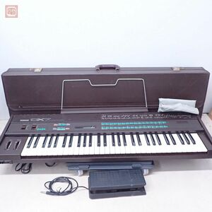 YAMAHA アルゴリズム シンセサイザー DX7 DIGITAL PROGRAMMABLE ALGORITHM SYNTHESIZER ヤマハ ケース付 ジャンク パーツ取りにどうぞ【EB