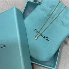 Tiffany&Co. ティファニー ネックレス ダイヤモンドバイザヤード 金