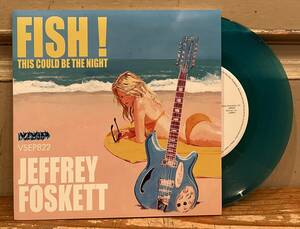 ◇希少!アナログ盤/7inch◇Jeffrey Foskett ジェフリー・フォスケット / Fish! (VSEP-822) The Beach Boys 山下達郎 踊ろよフィッシュ