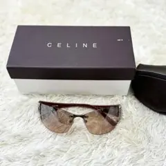 CELINE セリーヌ レディース サングラス　ゴールド系金具　SC1214