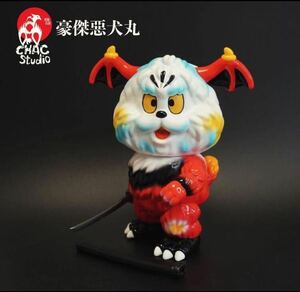 新品 amakuma アマくま 忍者怪獣 悪犬丸 第2期 豪傑悪犬丸 Waruinu Maru ソフビ SOFUBI (検 IZUMONSTER mvh hxs ZOLLMEN iluilu realhead