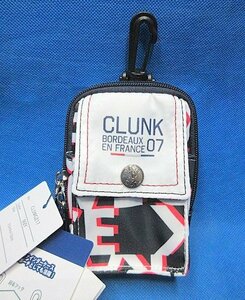 新品 CLUNK クランクゴルフ 総柄マルチポーチ CL5MGZ17 ネイビー　※ネコポス便対応