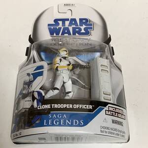 US版 HASBRO ハスブロー STARWARS スターウォーズ レガシー ベーシック アクション フィギュア CLONE TROOPER OFFICER クローン トルーパー