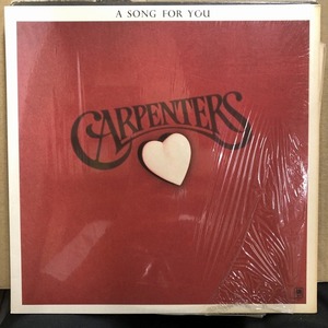 CARPENTERS / A SONG FOR YOU (SP3511)