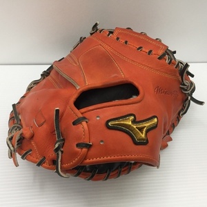 中古品 ミズノ MIZUNO ミズノプロ 軟式キャッチャーミット 1AJCR2700 號 SAKEBI 3175