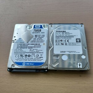 2.5インチ ハードディスク 750GB 2個セット