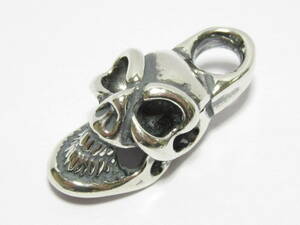 新品 Bill Wall Leather(ビルウォールレザー/BWL)Good Luck Skull Charm No Bail/ペンダント□グッドラックスカル