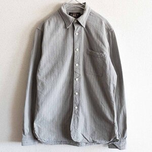 【美品】RRL 【STRIPE WORK SHIRTS】XS ストライプ ワークシャツ 2403312