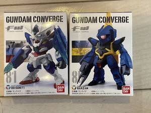 新品未開封品ガンダム コンバージ GUNDAM CONVERGE 81 ダブルオークアンタ　第5世代ガンダム 85 バーザム