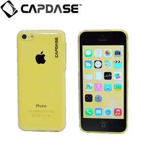 即決・送料込)【薄型ハードケース】CAPDASE iPhone 5c Finne DS (液晶保護シート 付き) クリアー