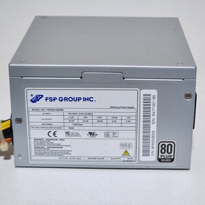 FSP GROUP FSP500-50ERN 500W 80PLUS SILVER認証 ATX電源ユニット 動作確認済み PCパーツ