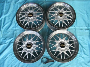 BBS RGII (RG165) 7.0J-16インチ IS53 PCD100 5H ホイール4本 プリウス カローラツーリング レガシィ エクシーガ 鍛造 正規品